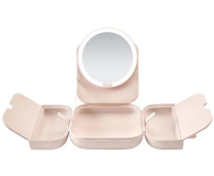 Amiro AMIRO Lusterko CubeS Magnetic Bag Różowe - 1483336 - zdjęcie 1